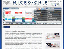 Tablet Screenshot of microchiptechno.com